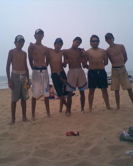 �quipe de voley ball  (beach agadir)