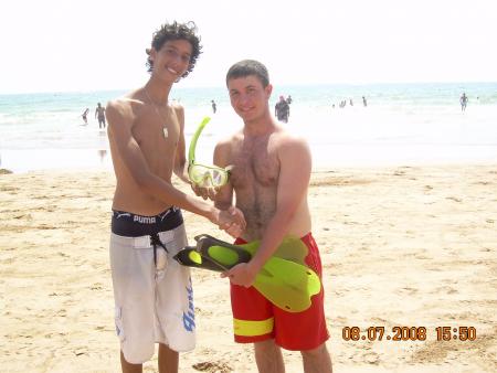 souf et badre (maitre nageur non cracker)